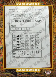 Syair HK 6 April 2025