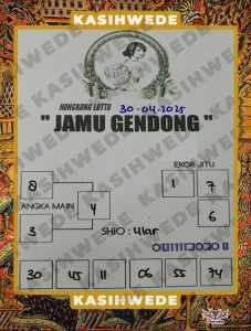 Syair HK 30 April 2025