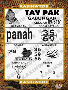 Syair HK 29 April 2025