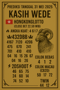 Syair HK 31 Mei 2025