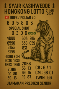 Syair HK 22 Mei 2025