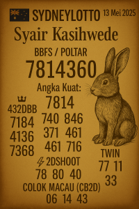 Syair SDY 14 Mei 2025