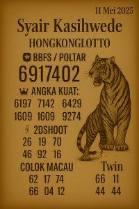 Syair HK 11 Mei 2025
