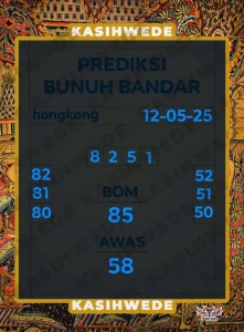 Syair HK 12 Mei 2025