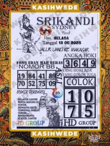 Syair SDY 13 Mei 2025