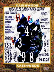 Syair SDY 15 Mei 2025