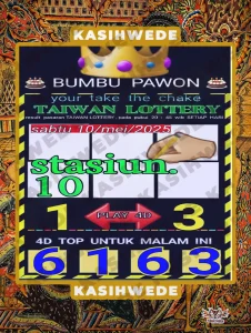 Syair HK 10 Mei 2025
