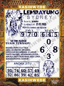 Syair SDY 22 Mei 2025