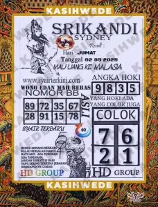 Syair SDY 2 Mei 2025