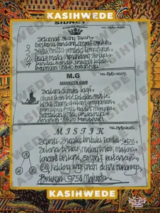 Syair SDY 15 Mei 2025