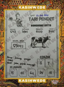 Syair HK 12 Mei 2025
