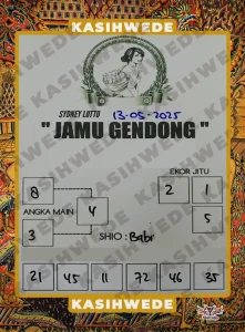 Syair SDY 13 Mei 2025
