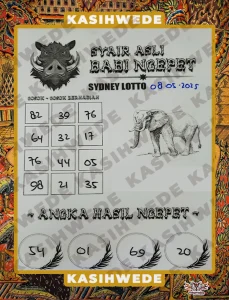 Syair SDY 8 Mei 2025