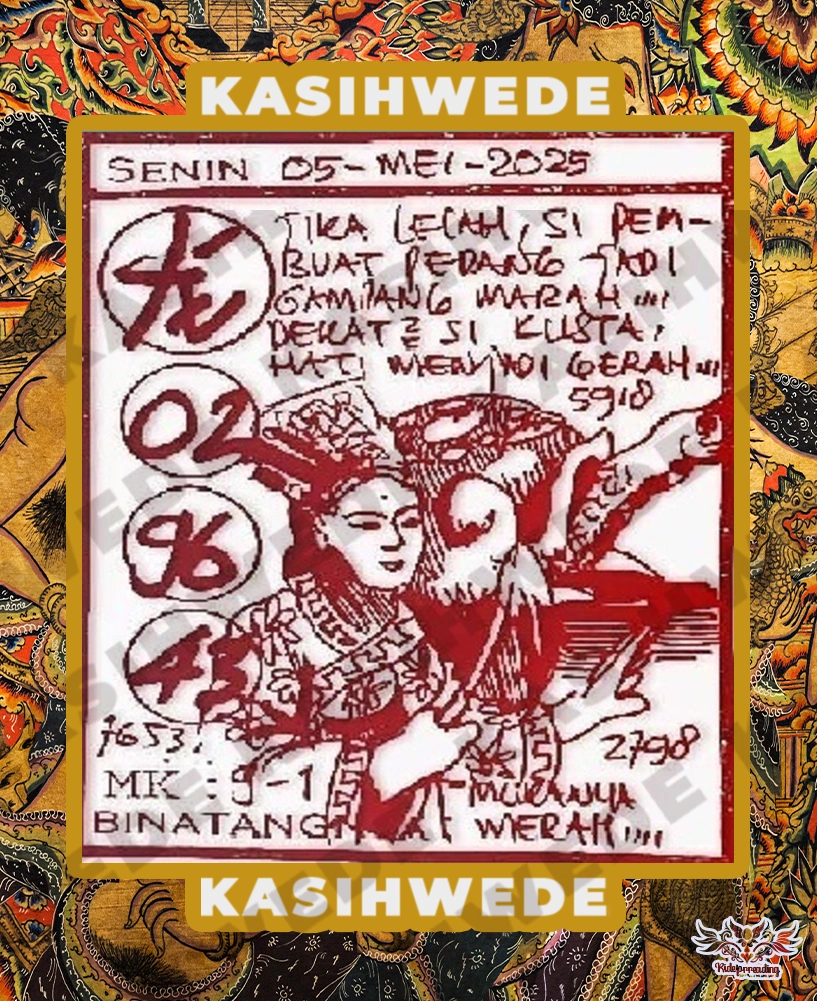 Syair SGP 5 Mei 2025