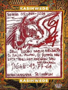 Syair HK 6 Mei 2025