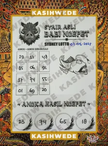 Syair SDY 7 Mei 2025