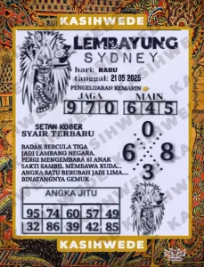 Syair SDY 22 Mei 2025