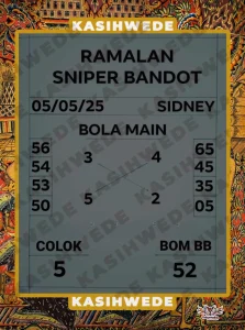 Syair SDY 5 Mei 2025