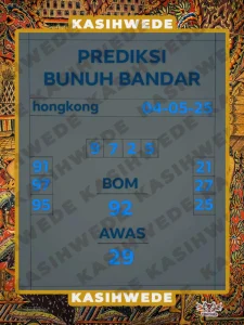 Syair HK 4 Mei 2025