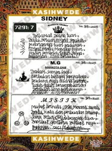 Syair SDY 9 Mei 2025