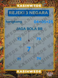 Syair HK 4 Mei 2025
