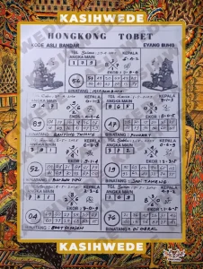 Syair HK 6 Mei 2025