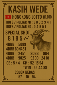 Syair HK 2 Juni 2025
