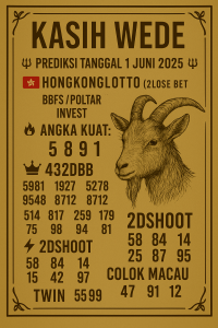 Syair HK 1 Juni 2025