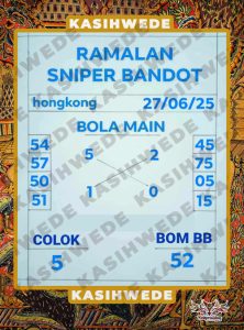 Syair HK 27 Juni 2025