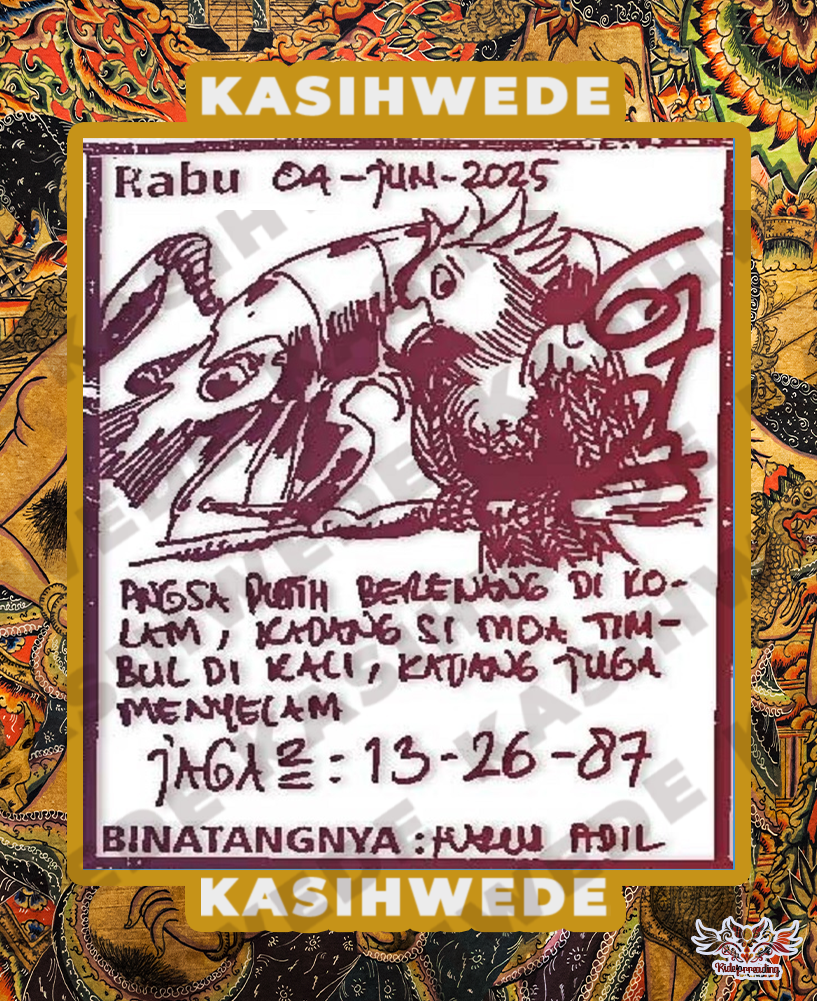 Syair SGP 4 Juni 2025