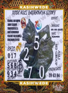 Syair SDY 5 Juni 2025