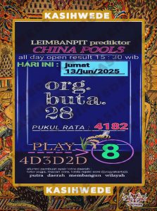 Syair SDY 13 Juni 2025 