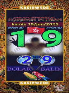 Syair HK 19 Juni 2025