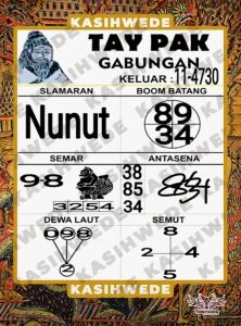 Syair HK 11 Juni 2025