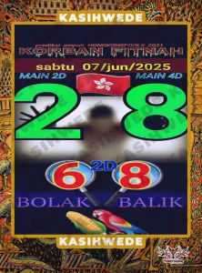 Syair HK 7 Juni 2025