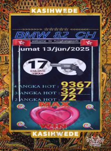 Syair HK 13 Juni 2025 