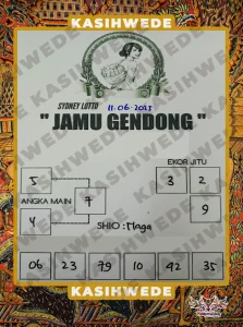 Syair sdy 11 Juni 2025 
