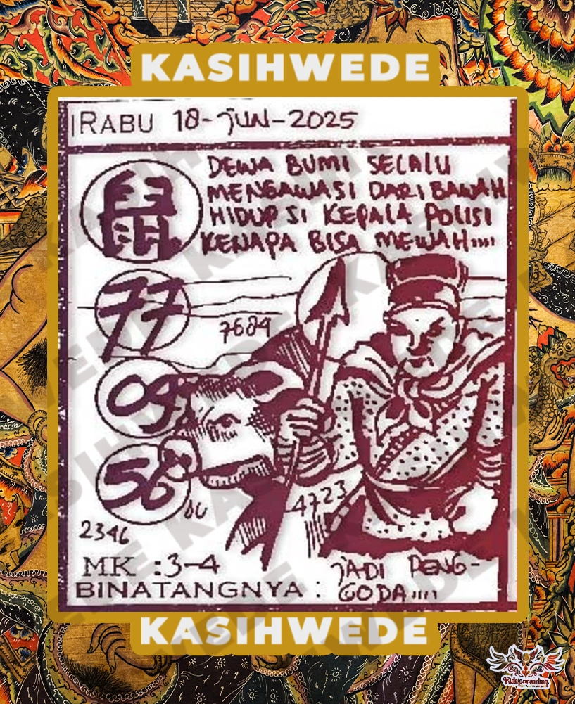 Syair SGP 18 Juni 2025