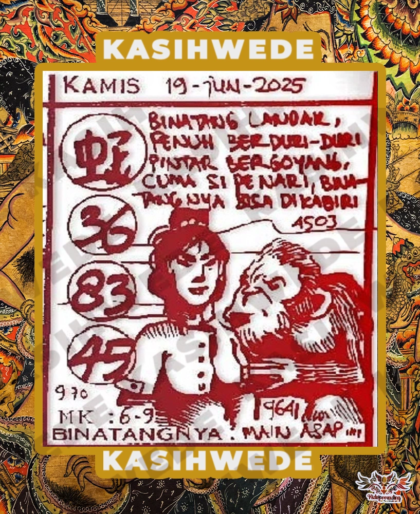 Syair SGP 19 Juni 2025
