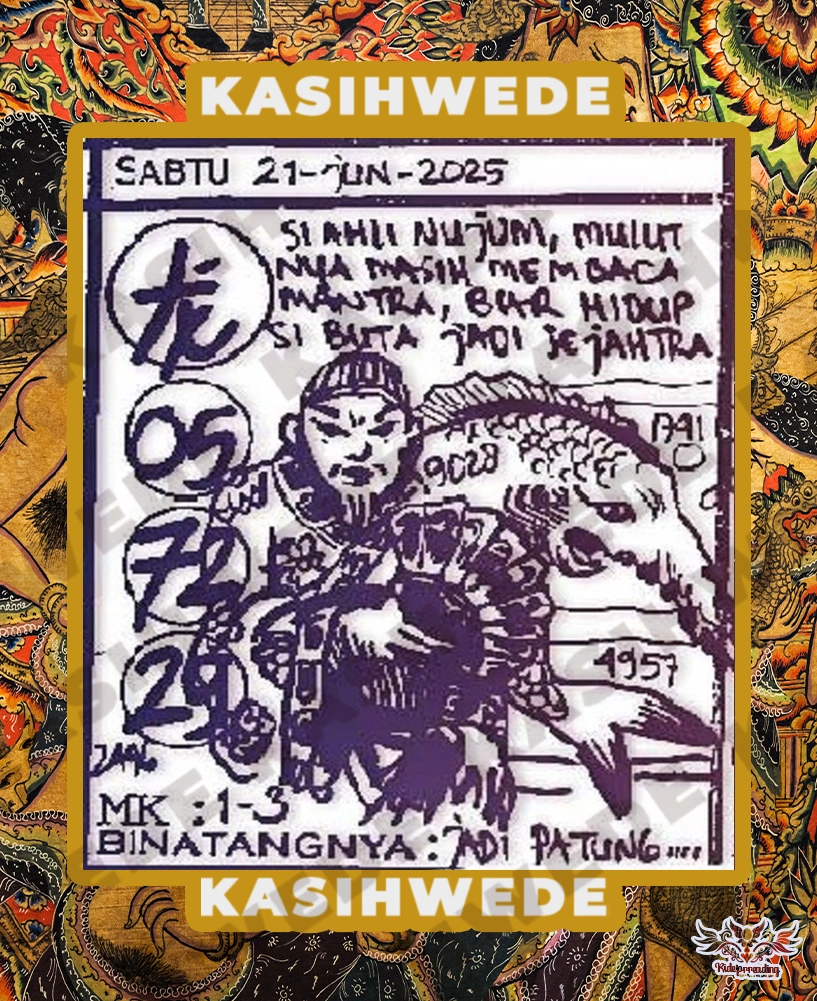 Syair SGP 21 Juni 2025