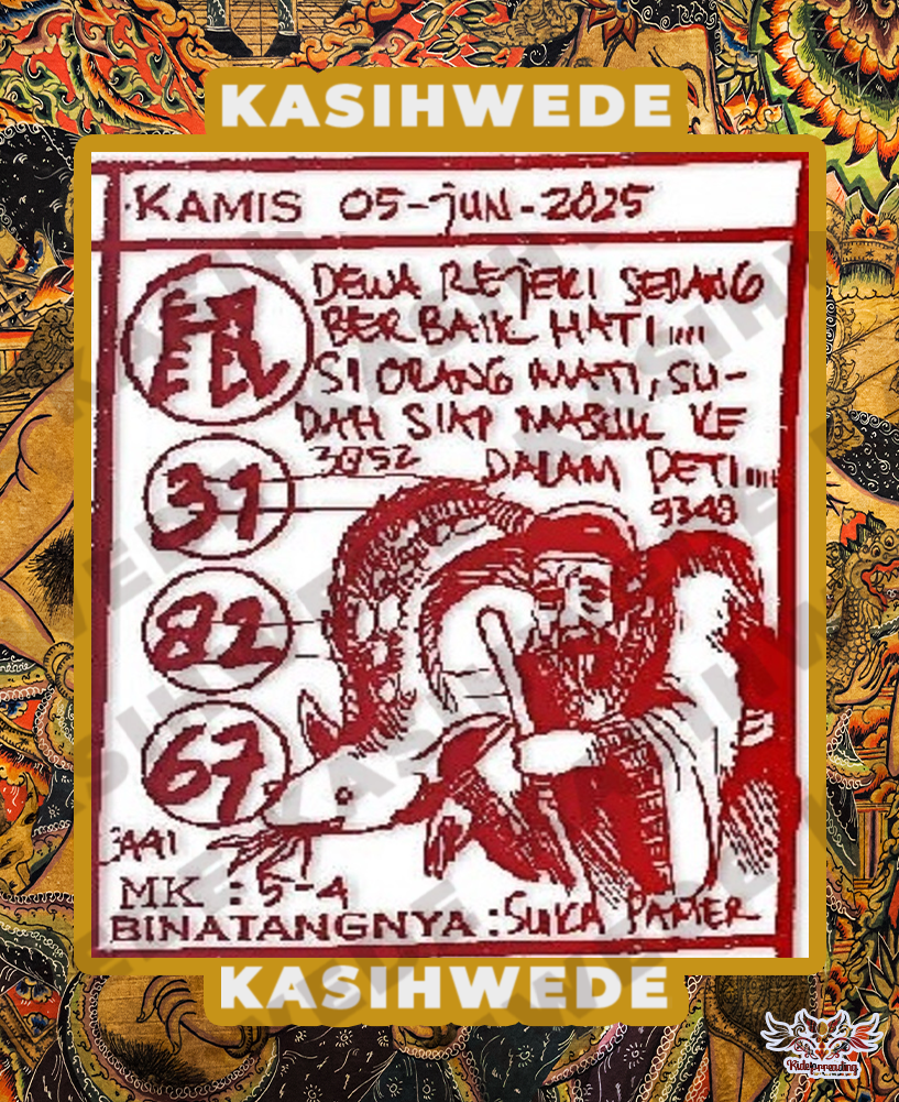 Syair SGP 5 Juni 2025