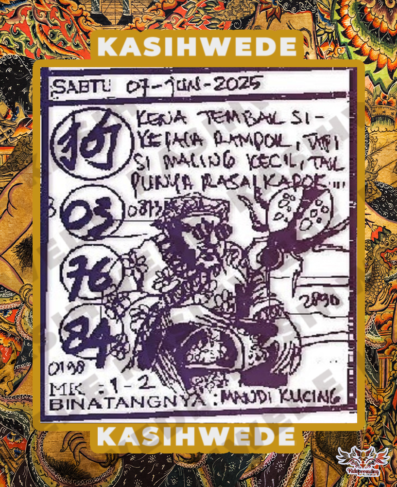  Syair SGP 7 Juni 2025
