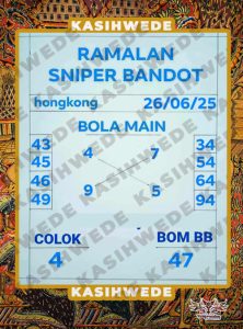 Syair HK 26 Juni 2025