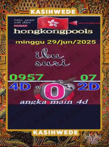 Syair HK 29 Juni 2025