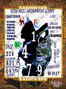 Syair SDY 26 Juni 2025