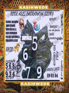 Syair SDY 29 Juni 2025