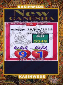 Syair HK 29 Juni 2025