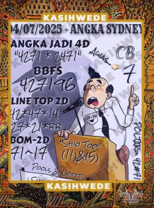 Syair SDY 4 Juli 2025