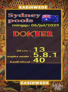 Syair SDY 26 Juli 2025