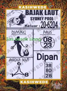 Syair SDY 5 Juli 2025